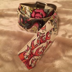 Ed Hardy Studded Belt